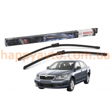 Комплект дворников на Skoda Octavia A5 2004-2013 — Bosch AeroTwin